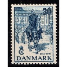 1937 Danmark - AFA 242 - Chr. X. Sølvjubilæum - Postfrisk.